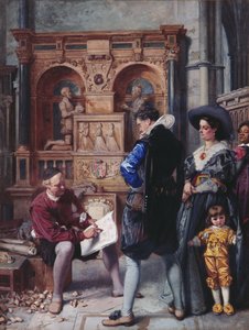 Ein Treffen mit dem Architekten, 1866 von Edward Killingworth Johnson