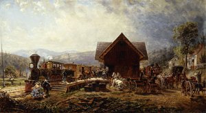 Die 9.45 Uhr Unterkunft, Stratford, Connecticut, 1864