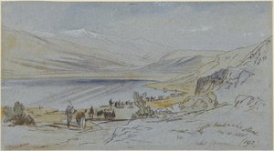 Birket el Yamouni von Edward Lear