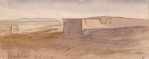 Dendera von Edward Lear