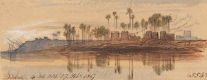 Dishne; 16:30 Uhr, 27. Feb. 1867 (554) von Edward Lear