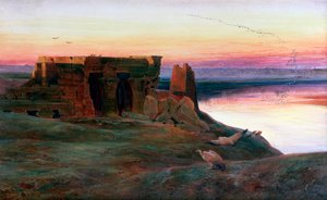 Tempel von Kom Ombo, Ägypten, 1856