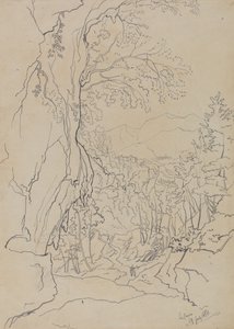 La Cava, 19. Juli 1838 von Edward Lear