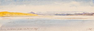 Blick nach Sabooa; 9:30 Uhr, 1. Feb. 1867 (311) von Edward Lear