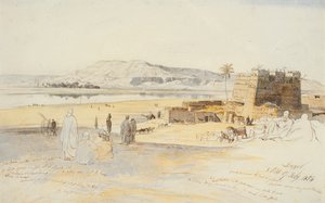 Luxor, 17. Februar 1854