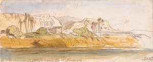In der Nähe von Garf Hosayn von Edward Lear