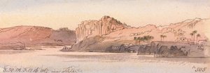 In der Nähe von Tafa, 16. Februar 1867, 17:50 Uhr von Edward Lear