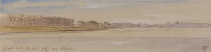 In der Nähe von Tapha, 31. Januar 1867, 09:45 Uhr von Edward Lear