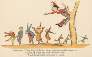 Es war eine junge Dame aus Lucca, deren Liebhaber sie völlig verließen, aus 