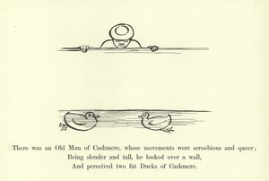 Es war ein alter Mann aus Kaschmir, dessen Bewegungen seltsam und sonderbar waren von Edward Lear