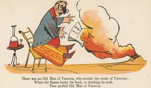 Es war ein alter Mann aus Vesuvius, der die Werke von Vitruvius studierte, aus 