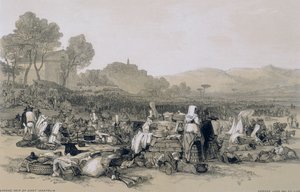 Ansichten von Rom und seiner Umgebung: Messe von Sant