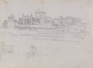 Schloss Windsor von Edward Lear