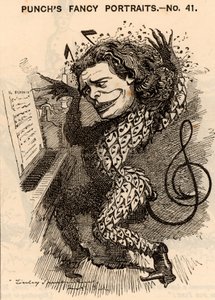 Anton Rubinstein (1829-1894) russischer Pianist, Komponist und Dirigent, Gründer des St. Petersburger Konservatoriums