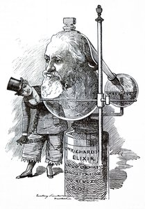 Benjamin Ward Richardson von Edward Linley Sambourne