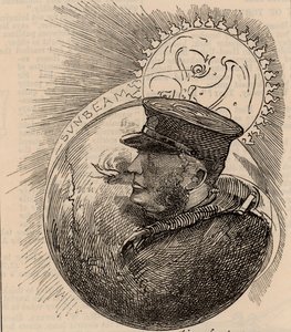 Karikatur von Thomas Brassey von Edward Linley Sambourne