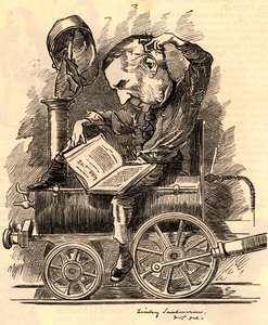 Edward William Watkin (1819-1901) von Edward Linley Sambourne