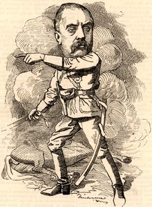 Gerald Graham (1831-1899) englischer Offizier, der bei den Royal Engineers diente von Edward Linley Sambourne