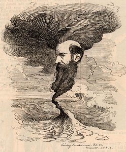 Porträt von Wilfred Lawson von Edward Linley Sambourne