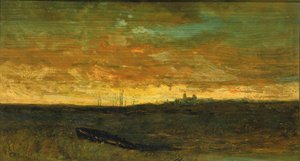 Sonnenuntergangsszene, ca. 1875-1885