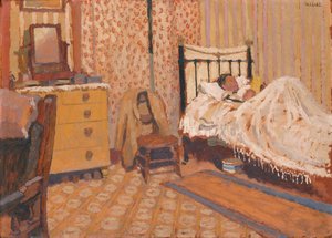 Schlafzimmer eines Arbeiters