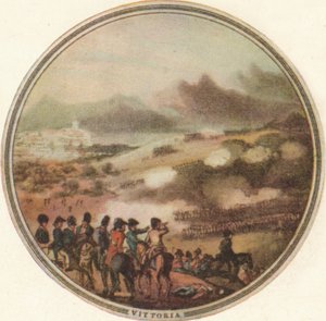 Schlacht von Vittoria, 1815 von Edward Orme