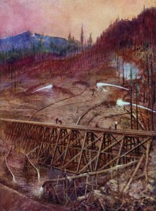 Auffüllen eines Gerüsts auf einer Eisenbahn durch hydraulisches Spülen