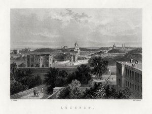 Lucknow, Uttar Pradesh, Indien, 19. Jahrhundert