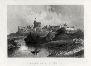 Schloss Windsor, England, 1883 von Edward Paxman Brandard