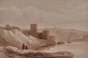 Landschaft mit Fluss von Edward Pretty