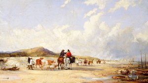 Überquerung der Sands nach Swansea Market