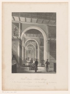 Bibliothek des British Museum von Edward Radclyffe