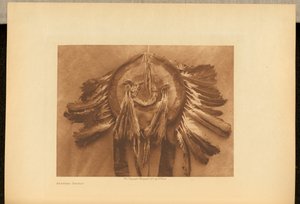 Arapaho-Schild von Edward S. Curtis