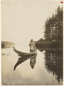 [Lange trotzt mein robustes Schiff Welle und Flut] von Edward S. Curtis