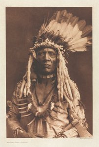 Portfolio VI, Platte 203: Wiesel Schwanz - Piegan von Edward S. Curtis