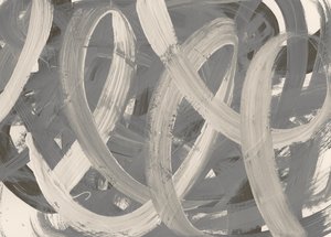 Abstrakte Schleifenstriche von Edward Selkirk