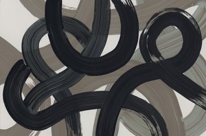 Verflochtene Linienkunst von Edward Selkirk
