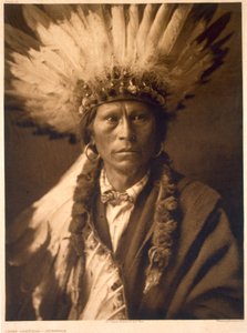 Häuptling Garfield von den Jicarilla von Edward Sheriff (after) Curtis