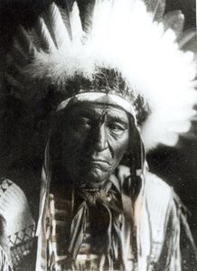 Iron Plume - Ogalala, Indianer