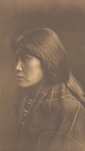 Suquamish-Mädchen von Edward Sheriff Curtis