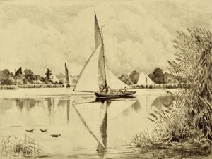 Der Bure: Auf der Wroxham Road von Edward Slocombe