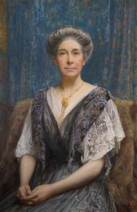 Porträt von Mrs. Alfred C. Osler von Edward Steel Harper