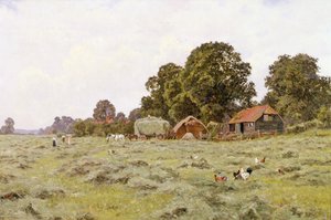 Heuernte in Fittleworth, Sussex