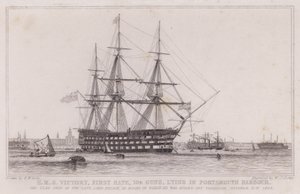HMS Victory, erstes Rangschiff