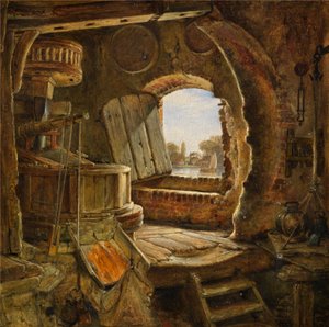 Rembrandts Vaters Mühle, 1843