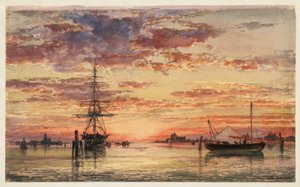 Venedig bei Sonnenuntergang