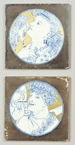 Zwillinge und Krebs, ca. 1878 von Edward William Godwin