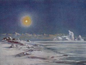 Blick nach Westen vom Kap Evans, 1911, 1913