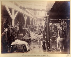 Leadenhall Schlachthaus, von Westen von Edward Wormald