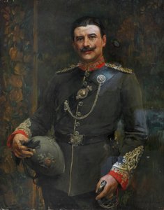 Ein Offizier eines Freiwilligenbataillons, Middlesex Regiment, um 1904